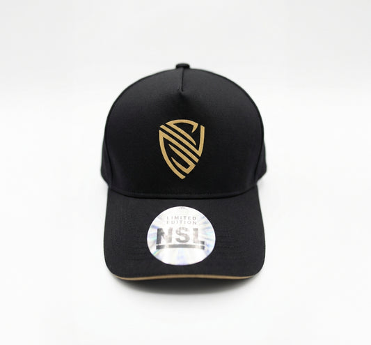 NSL Limited Edition Cap - Premium Series (Black & Gold)