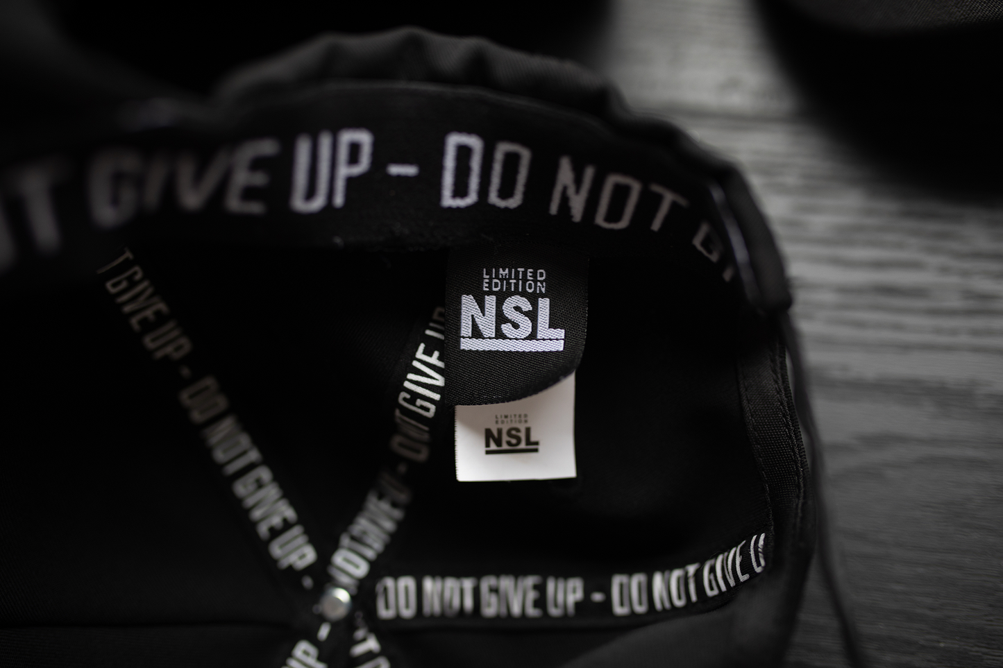 NSL Limited Edition Cap - Premium Series (Black & Gold)